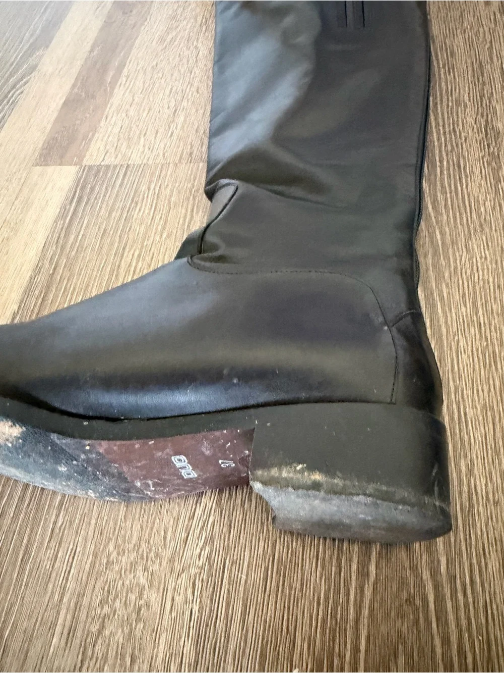 DUO Slim calf leather boots